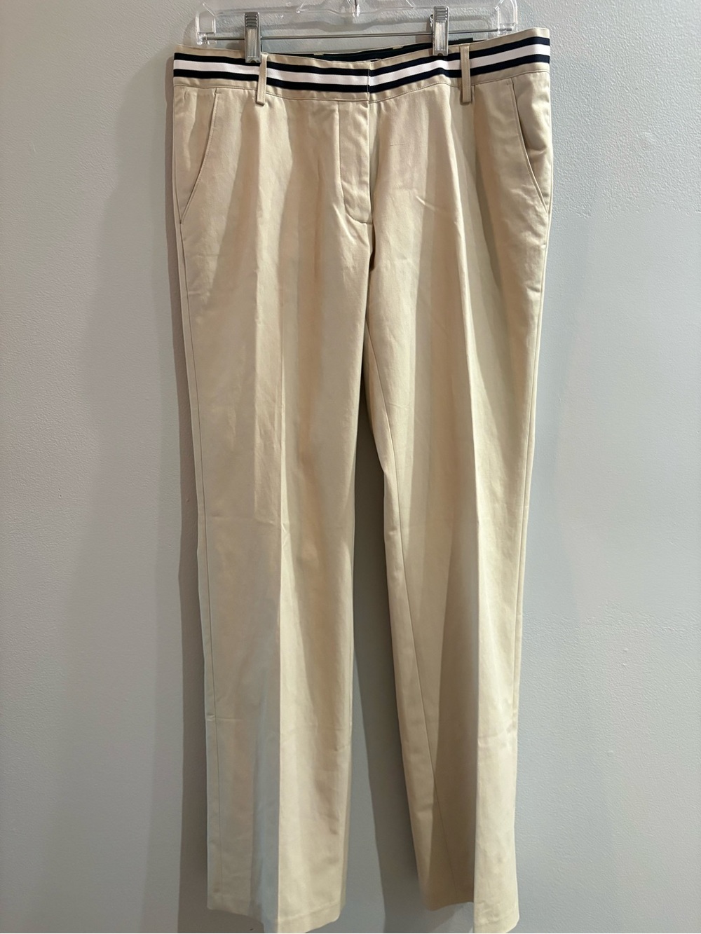 Tommy Hilfiger Arielle Golf Womens Tan  Pants Regular Fit  Size 8L